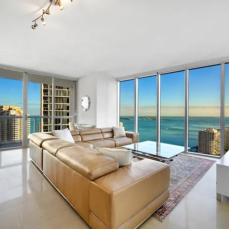 Icon Brickell Corner Apartment With Ocean & Pool View And 5 Star Spa